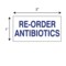 Nevs Printed Chart Tape - Reorder Antibiotics, PK3 NT-86 - alternate 2